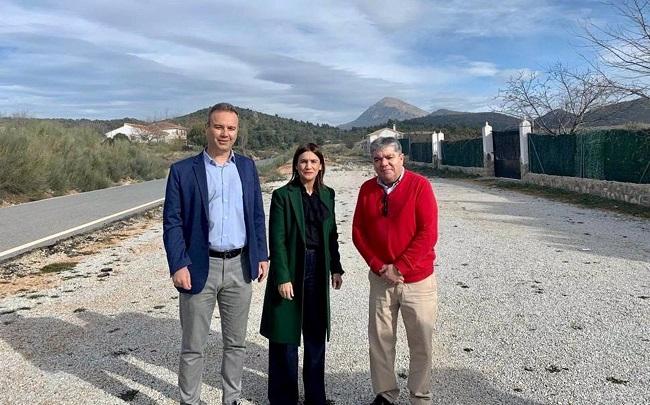 Vico, Manzano y García Giralte, del PSOE.