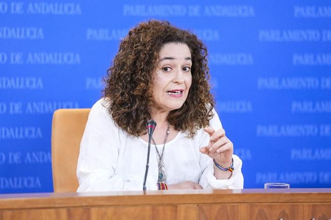 La portavoz parlamentaria de Por Andalucía, Inma Nieto 