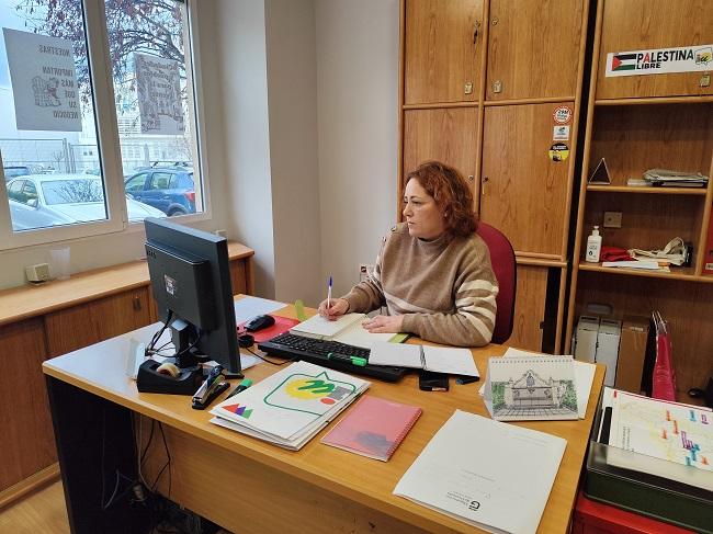 Mari Carmen Pérez, coordinadora provincial de IU.