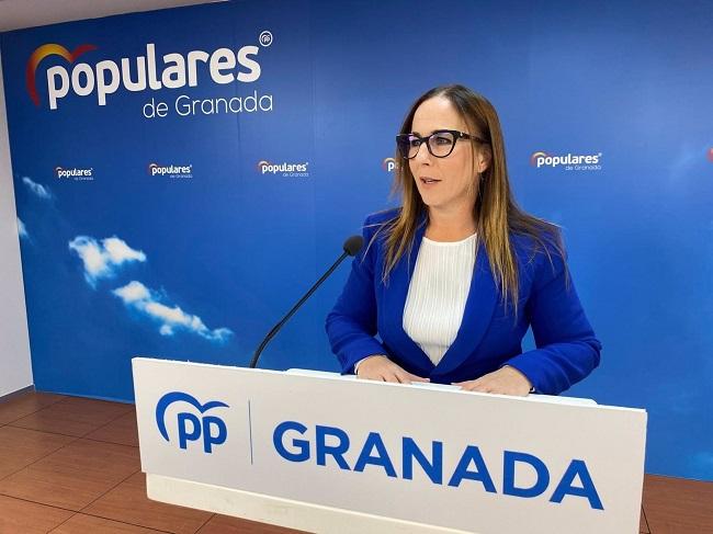 Lourdes Ramírez, portavoz del PP de Granada. 