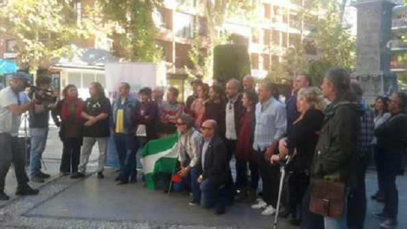 Presentación en Granada de 'Por una marea andaluza'.