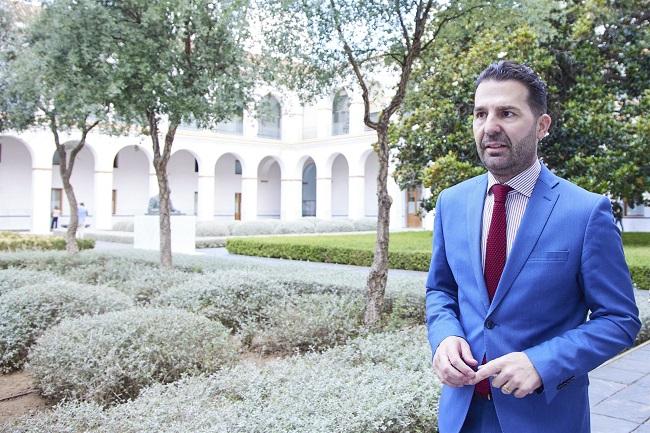 Noel López, en una imagen de archivo en el Parlamento.