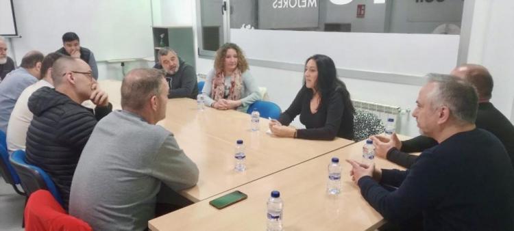 Reunión de Alejandra Durán con el comité de remontes.