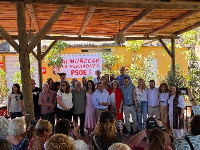 Presentación de la candidatura del PSOE de Almuñécar.