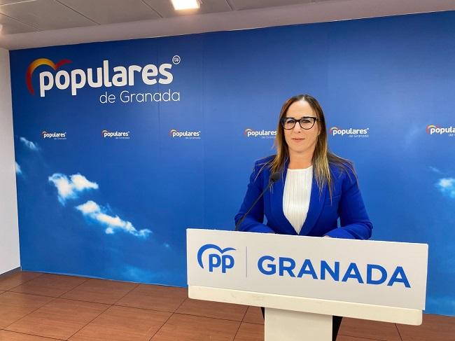 Lourdes Ramírez, portavoz del PP en Granada. 