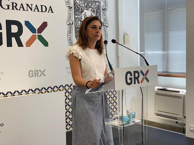 Raquel Ruz, este jueves en rueda de prensa.