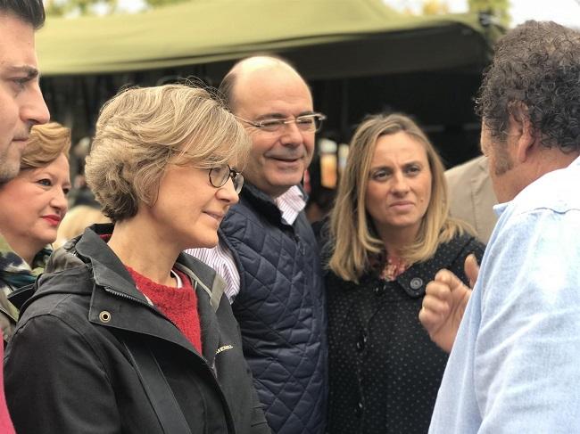 Isabel García Tejerina, Sebastián Pérez y Marifrán Carazo.