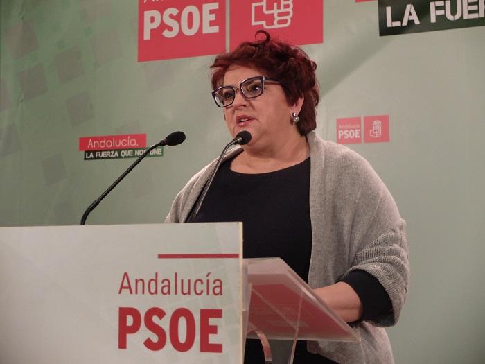 Teresa Jiménez en rueda de prensa.