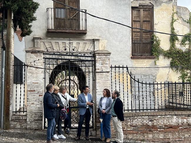 Los socialistas, en el Carmen del Negro.