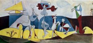La joie de vivre (La alegría de vivir, 1946), de Pablo Picasso.
