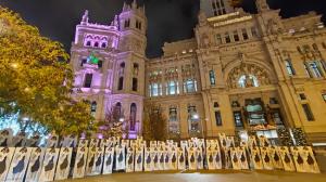 Concentración feminista en Madrid el pasado 19 de diciembre en apoyo a Gisèle Pelicot.