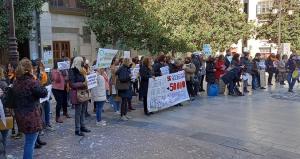 Concentración este viernes en la Plaza del Carmen. 