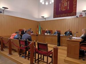 Imagen de archivo de un juicio en la Sección Segunda de la Audiencia de Granada. 