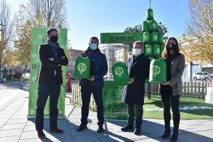 Campaña de reciclaje de vidrio en Baza.