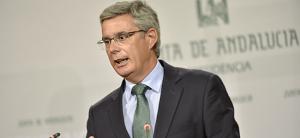 El portavoz del Gobierno andaluz, Juan Carlos Blanco.