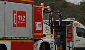 Un vehículo de bomberos.