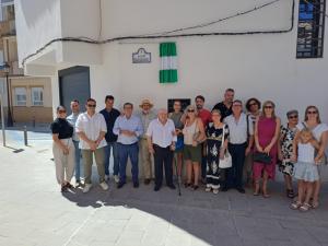 Inauguración de la calle Alcalde Francisco Álvarez. 