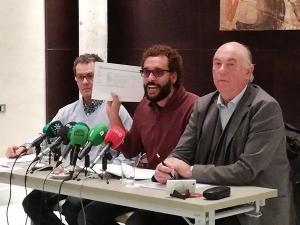 Jesús Candel en una rueda de prensa.