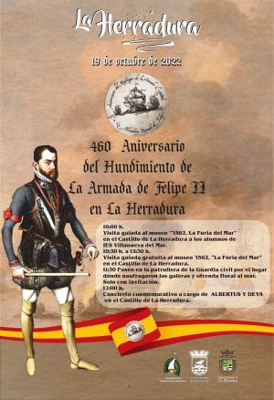 Cartel del programa de la conmemoración.