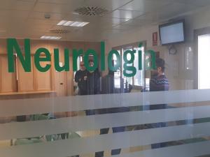 Consulta de Neurología del Hospital Virgen de las Nieves.