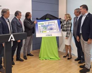 Presentación del cupón dedicado a Sierra Nevada. 