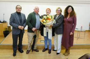 Pilar Palomo Blanco, homenajeada con motivo del 8M por la abogacía granadina.