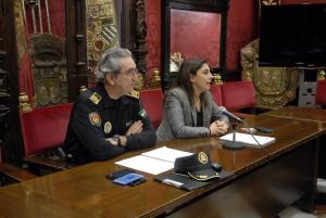 Moreno y Ruz, en rueda de prensa. 