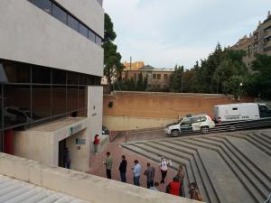 Edificio de los Juzgados de la Caleta.