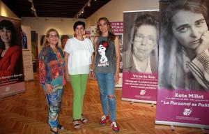 Francisca Fuillerat, Mercedes Garzón y Lourdes Pastor.