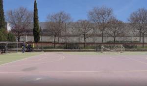 Pista del Polideportivo Argentinita de Granada.Ayto