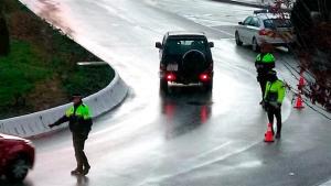 Control de seguridad vial en el municipio. 