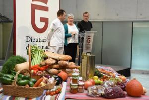 Presentación del desayuno ecológico de Órgiva.