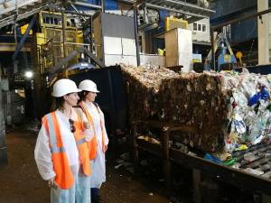 Visita a la planta de tratamiento de Alhendín. 