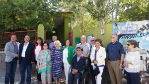 Marina Martínez, fundadora de Autismo Granada, ha recibido este sábado un homenaje.