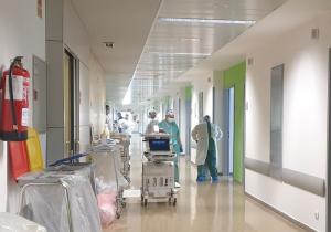 En los hospitales granadinos hay 216 pacientes ingresados.