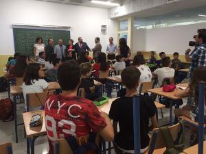 Inauguración del curso en el IES Arabuleila.