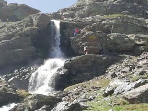 Imagen de archivo de una de las cascadas de los Lavaderos de la Reina. 