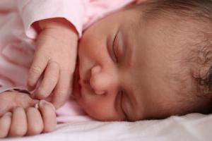 Imagen de una recién nacida.