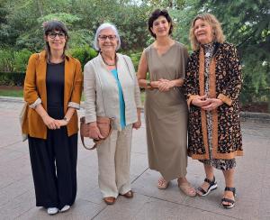 De izquierda a derecha, Marina Carbonell, Carmen Caballos, Elisa Cabrerizo y Ana Sánchez.