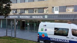 Fachada del Hospital Materno Infantil de Granada, en imagen de archivo