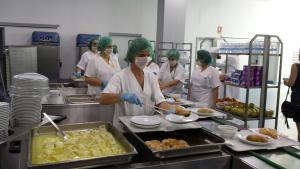 Cocina del Hospital del PTS.