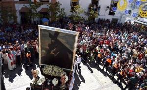 Romería del Cristo del Paño de Moclín Archivo.