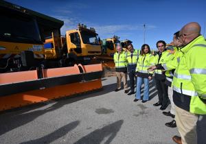 Presentación del plan invernal de carreteras. 