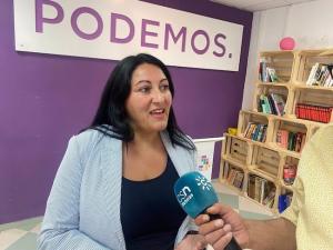 La diputada de Por Andalucía por Granada, Alejandra Durán, en imagen de archivo. 