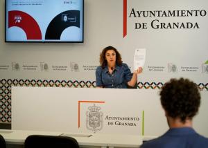 Raquel Ruz, en rueda de prensa. 