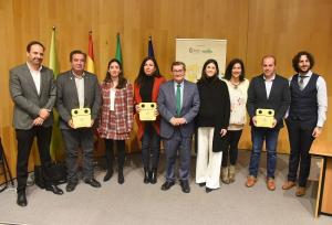 Foto de familia de la entrega de premios de 'Retadores'.