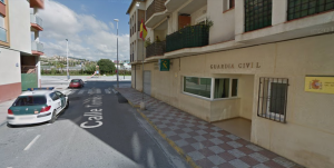 Puesto de la Guardia Civil en Salobreña.