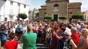 Concurrido acto de homenaje a Francisco Pedrosa en Vélez de Benaudalla.