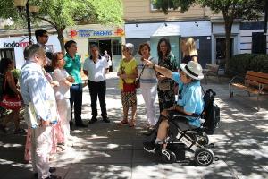 Visita de los concejales del PP al Barrio Fígares.