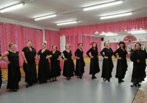 Una de las clases de flamencoterapia.